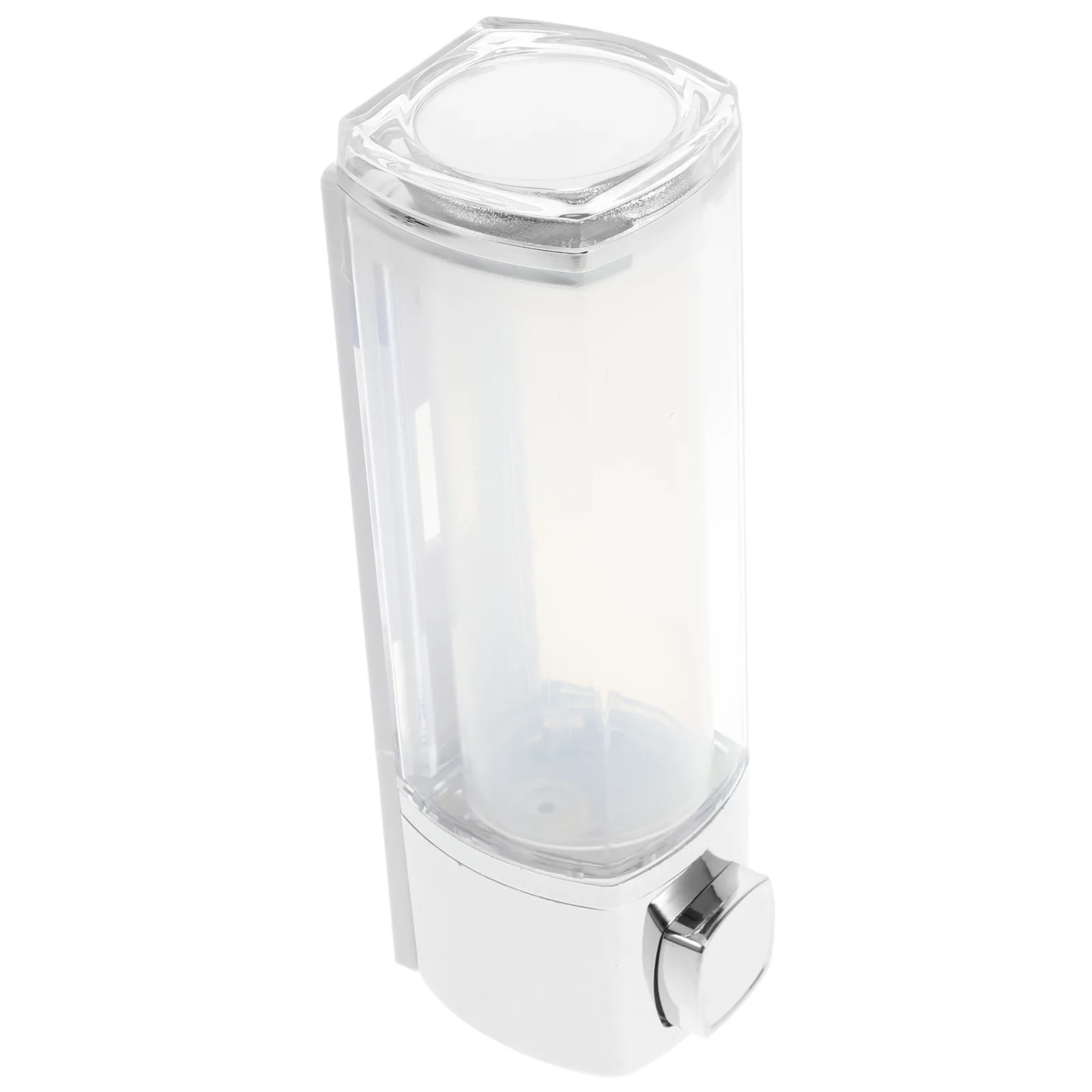 Wall Mounted Plastic Liquid Soap Dispenser Refillable Reusable Eco Friendly for Shampoo Shower Gel Hand Soap in Home Hotel
