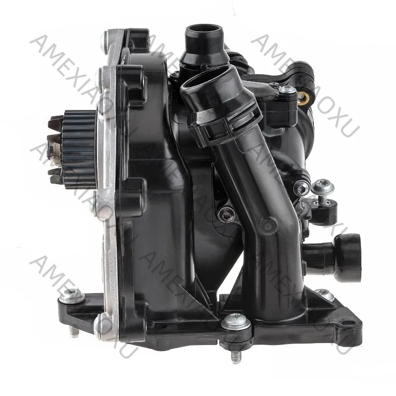 1PC OEM:06L121011B For AUDI A3 A4 TT  Water Pump Thermostat Housing  Assembly  AMEXIAOXU