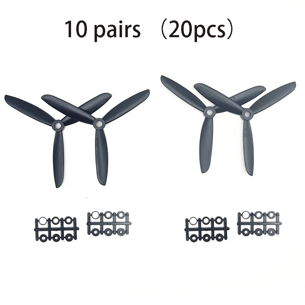 미니 200 250 280 300, 3 블레이드 6045 CW CCW 프로펠러, TL300E9 TL300E8, 10 쌍