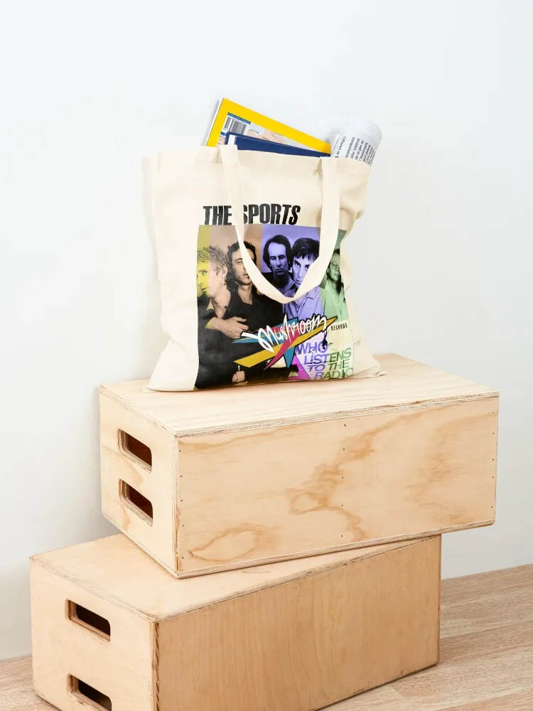 AusRock 101 - The Sports Tee Tote Bag أكياس قماش قابلة لإعادة الاستخدام أكياس البقالة حقيبة يد أكياس التسوق قابلة للطي