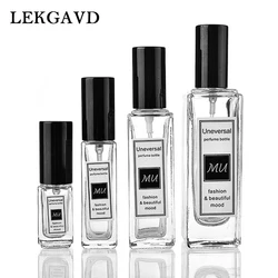 5/10/18/30ml mini perfume spray garrafas de vidro escudo spray atomizador portátil viagem perfume armazenamento garrafa pontos engarrafamento gotas