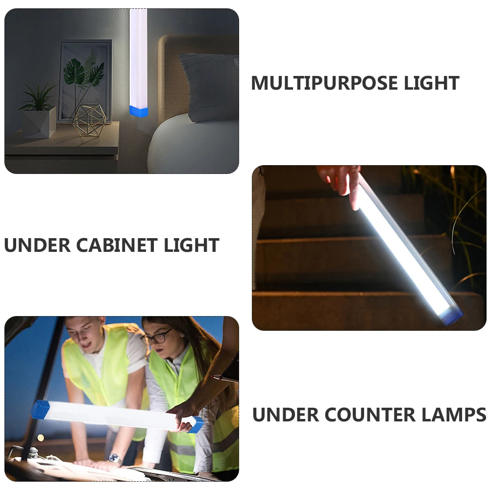 

USB Charging Emergency Light Dormitory Reading Lamp Desk for Home Closet Adjustable Under Counter LED