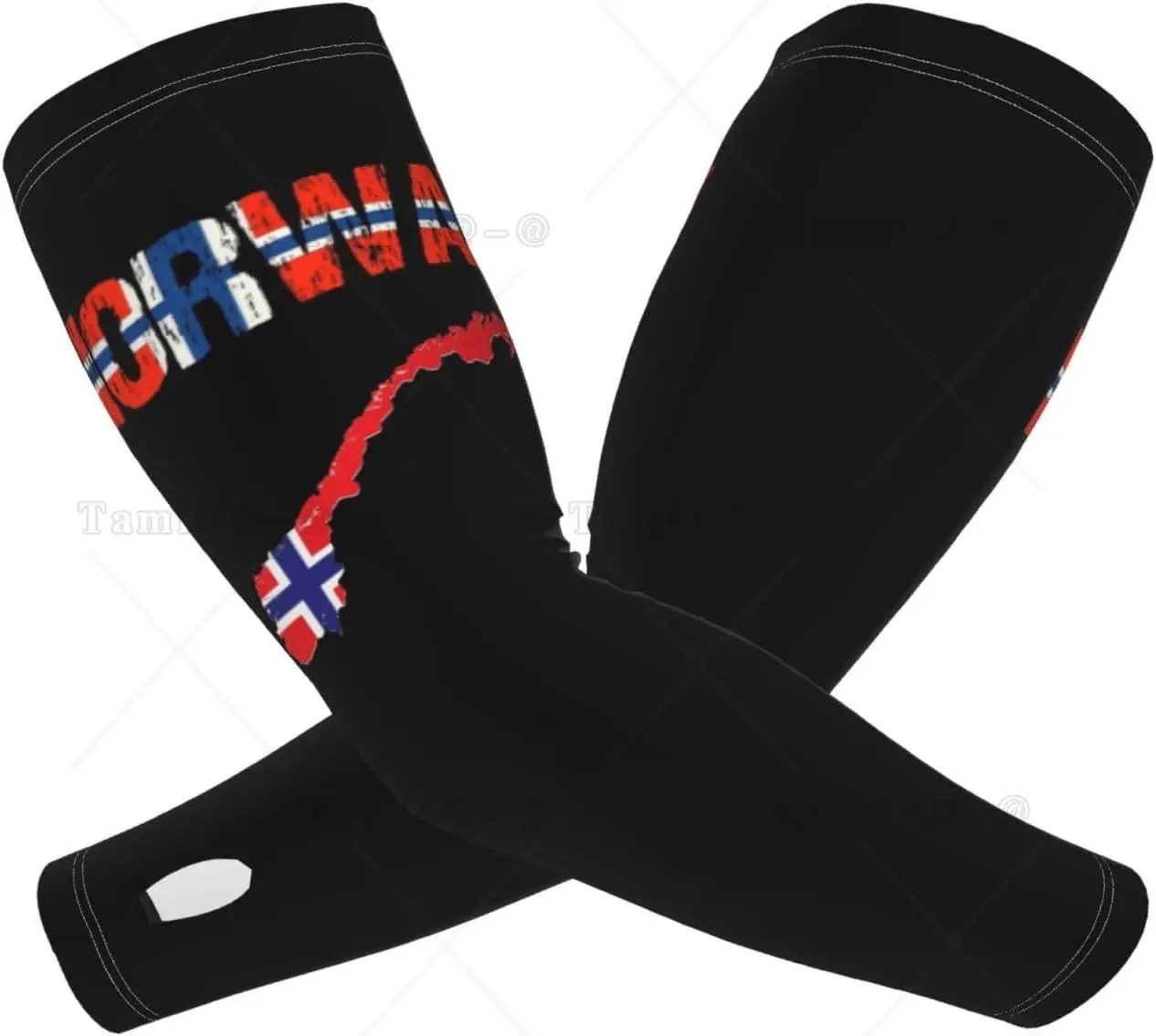 Рукава для шутеров Норвегии для женщин и мужчин, норвежские солнцезащитные рукава, охлаждающие рукава, чехол для рук с флагом Норвегии