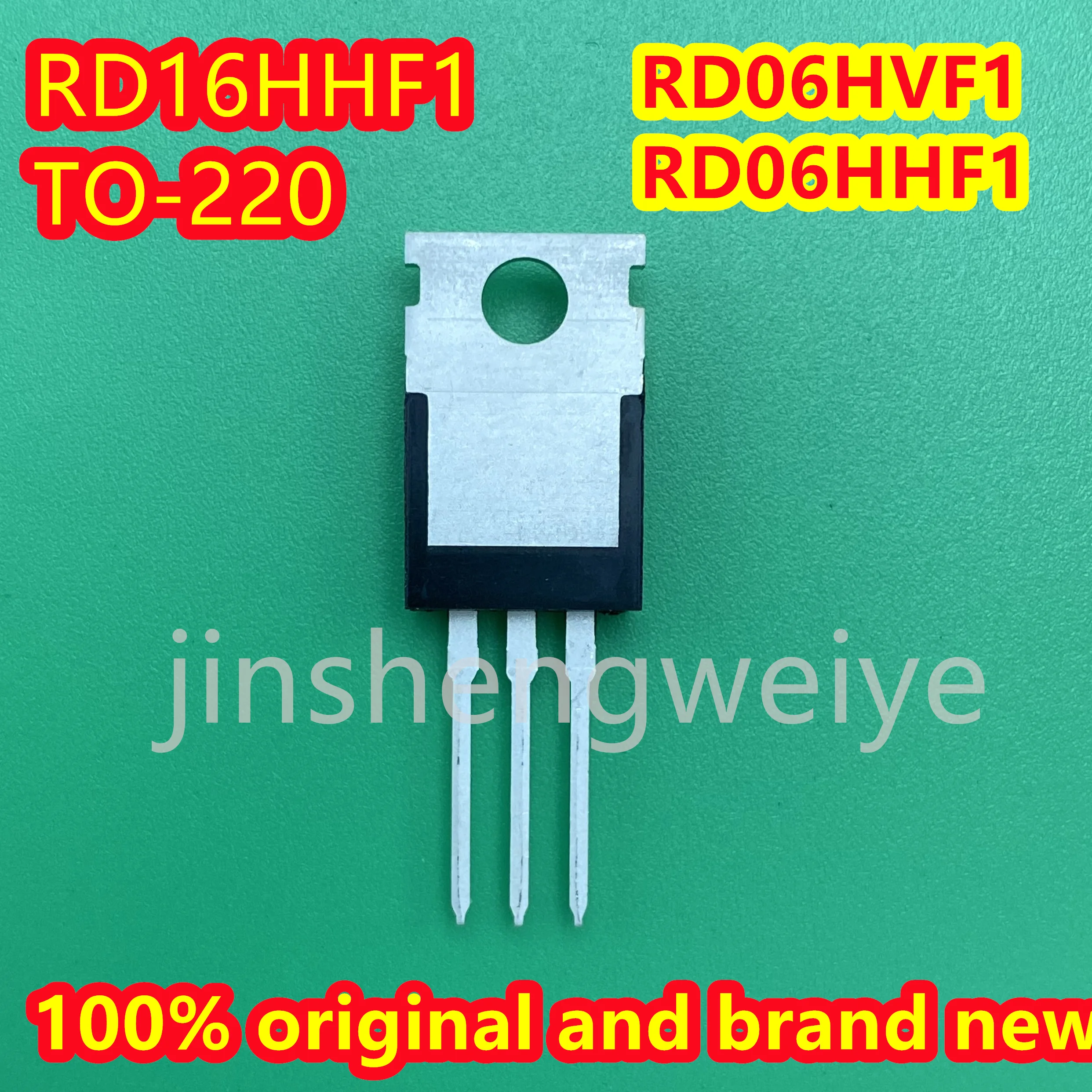 3PCS RD06HHF1 RD16HHF1 RD06HVF1 TO-220 100% Original Imported Spot RF Tube Transmitter Transistor Spot Electronics