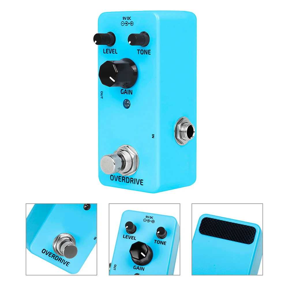 

Effect Pedal Small Portable Metal Guitar Effects For Electric Guitar Bass Sound Instrument Compressor Effector