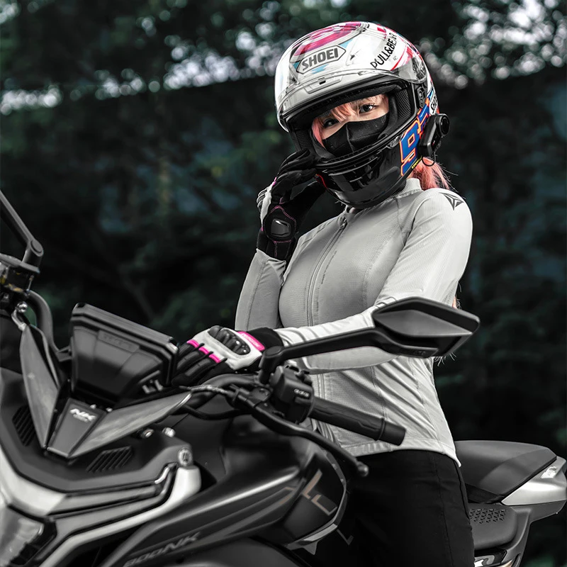 Motorcycle Women's Riding Armor Summer Mesh Breathable Anti-Fall Armor With Built-In CE Protection Comfortable Slim Body