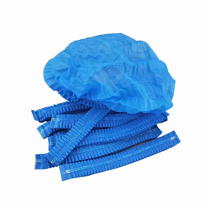 20/60/100Pcs Medical Disposable Sterile Surgical Cap Round Cap Bar Cap Non Woven Dust Cap Medical Clinic Protective Supplies