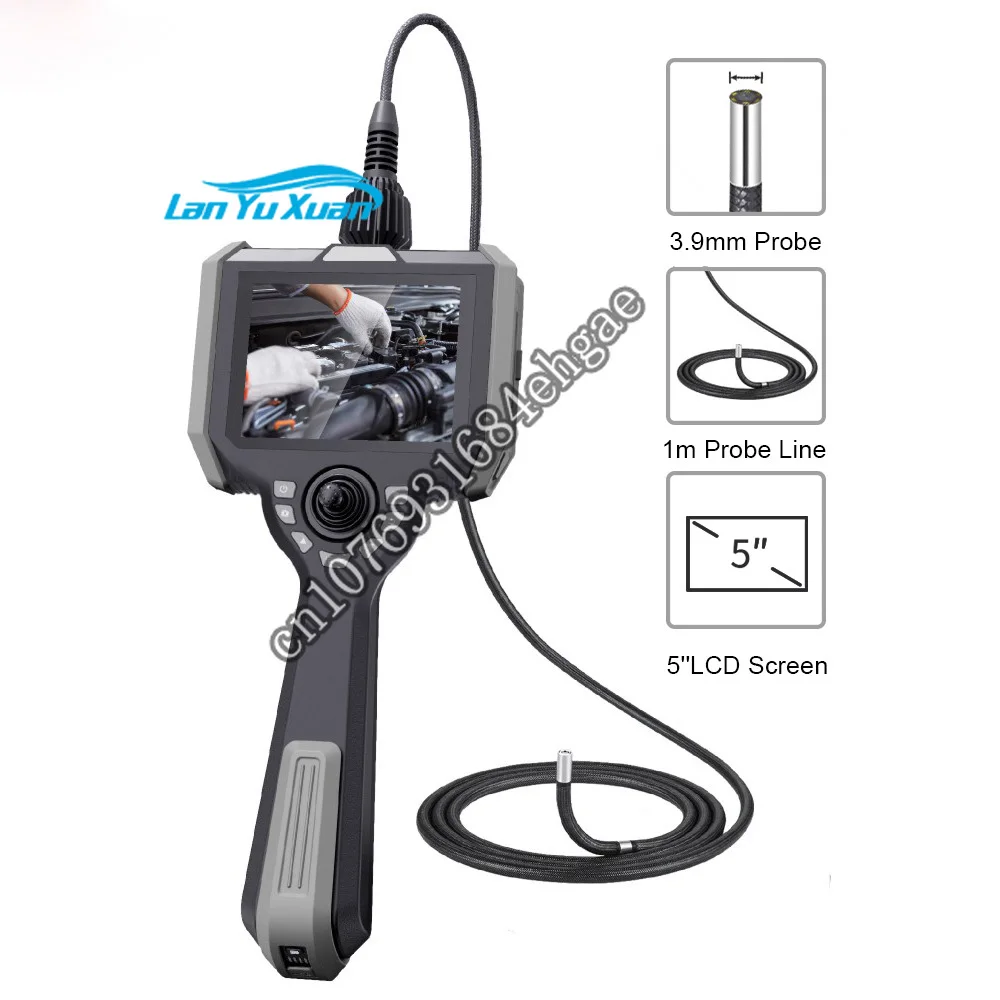 

VSNDT borescope industrial endo scope, cam era with 5'' LCD screen, 1MP IP67 waterproof inspection