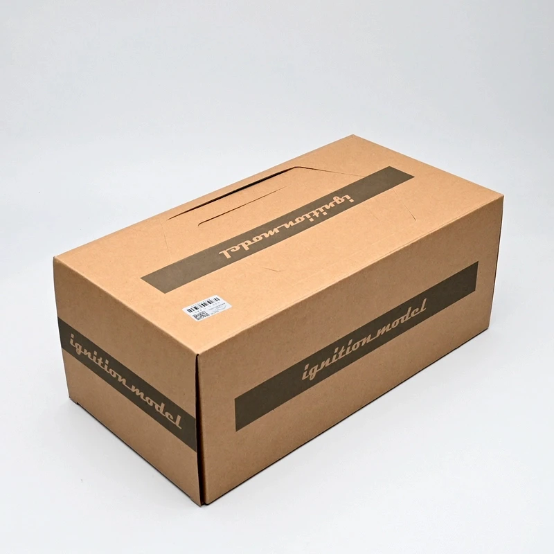 IG 1:18 RWB 930 Matowy Czarny JDM Symulacja Limitowana Edycja Żywica Metal Statyczny Model Samochodu Zabawka Prezent