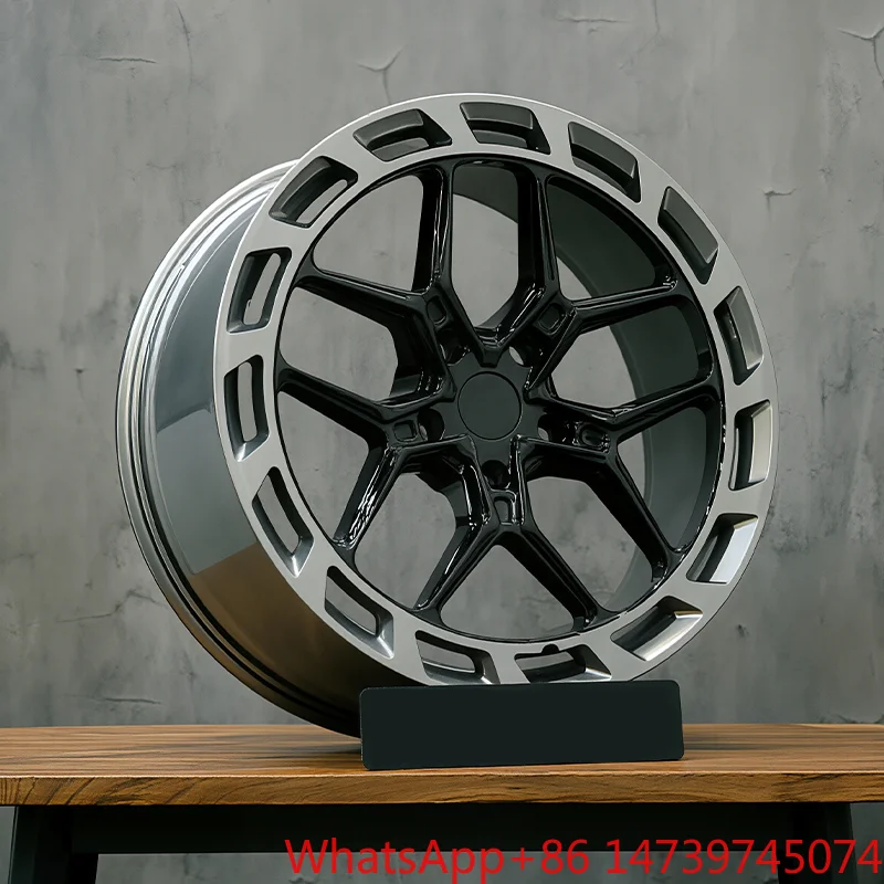 One-piece Custom Passenger Car Wheels  5x130 5x139.7 22 24 26 Forged Concave Design for RAM 1500 Tundra Tacoma Wrangler JL LX600