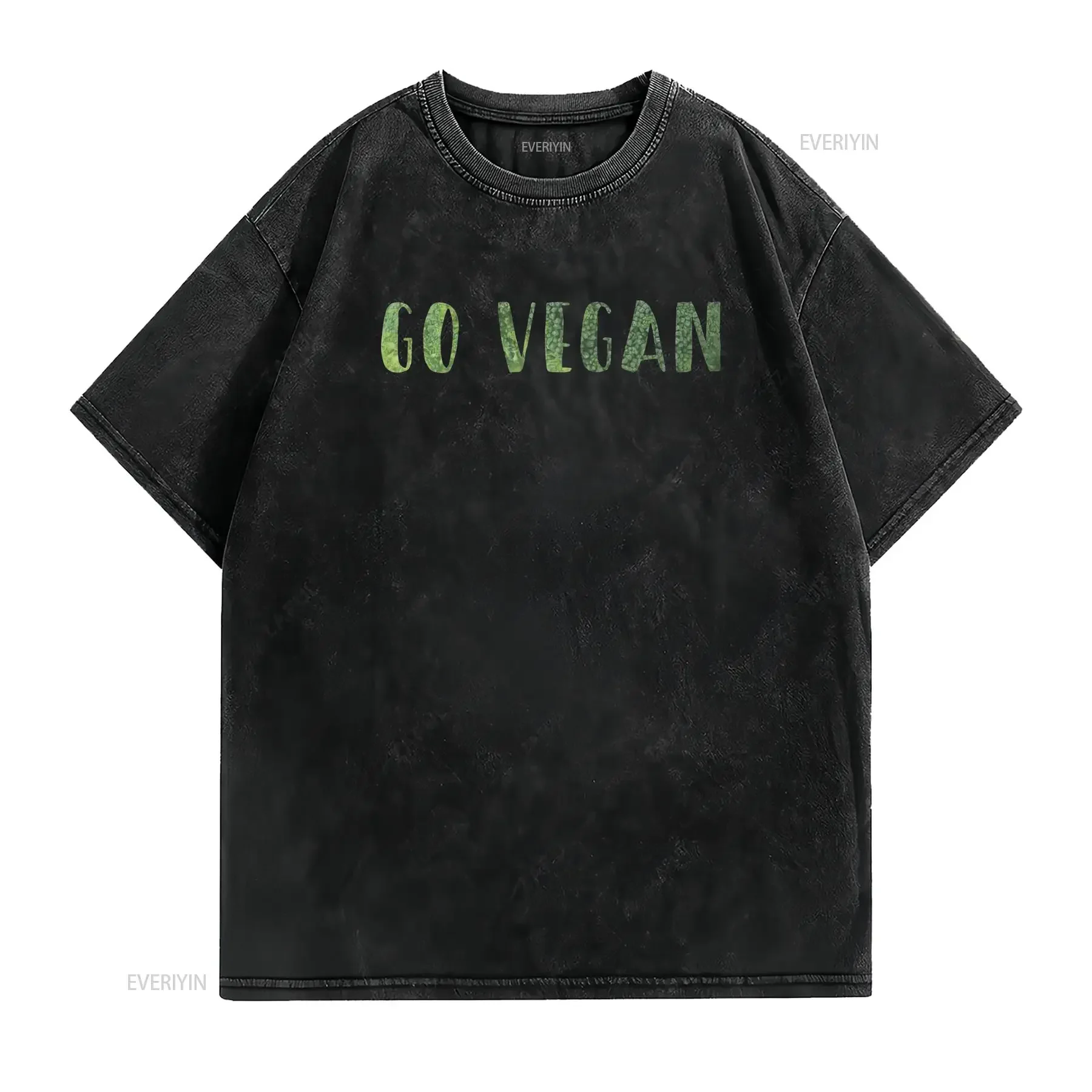 Vegan AF Clothes for the Animals SweaT T Shirt Plant Based Herbivore Activism vintage Washed Versatile graphic designer clothes