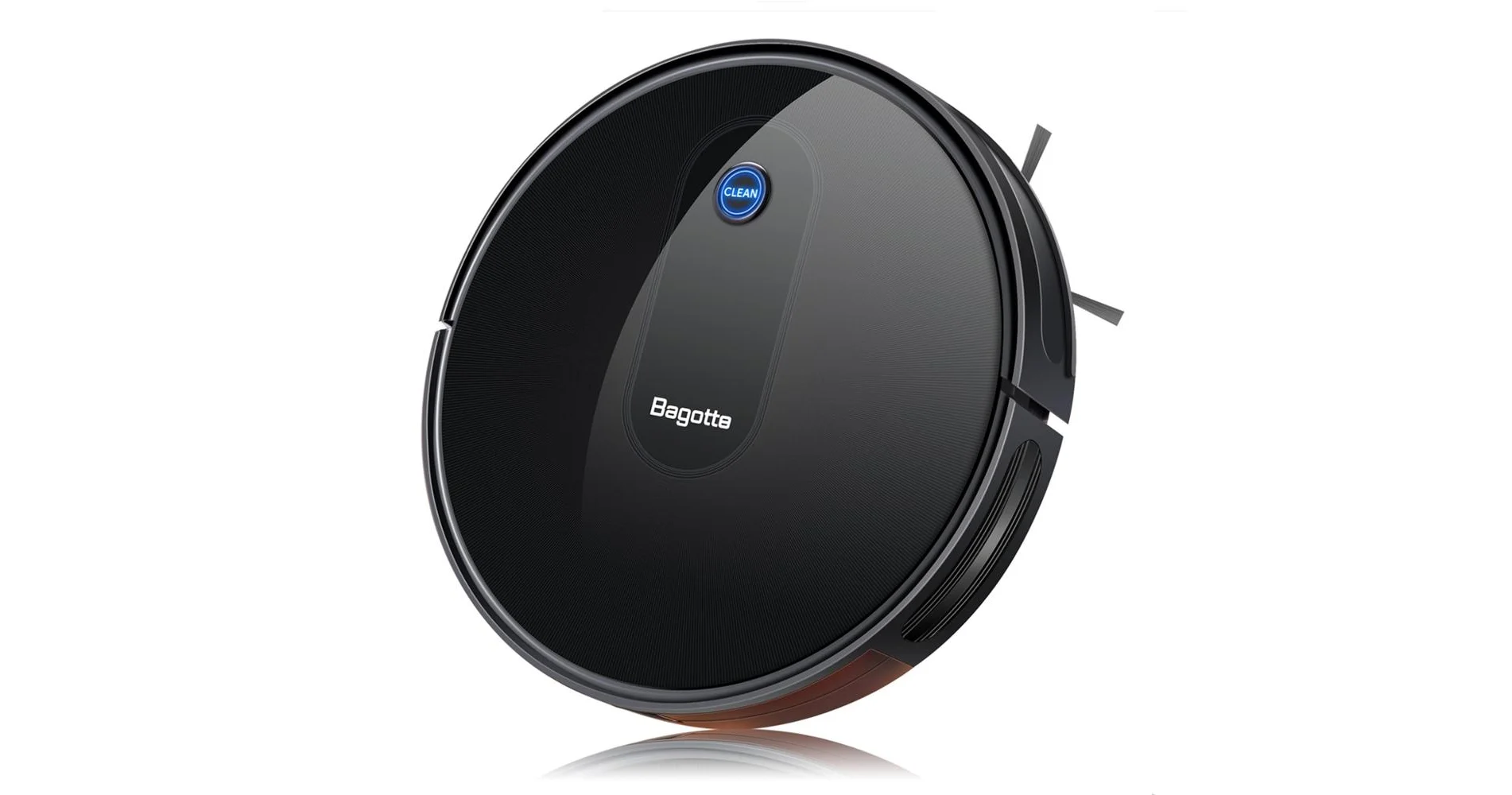 Bagotte BG600 Pure Autonomous Wireless House Carpet Home Smart Life Automatic Duct Mopping Floor Vacuum Cleaning Robot