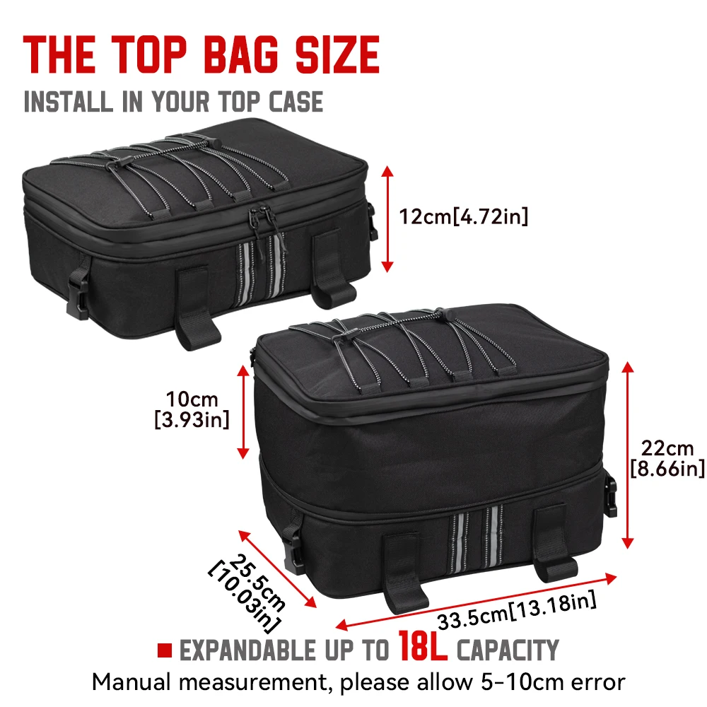For R1250GS R1200GS Top Case Bag For Aluminum Alloy Side Box For BMW R1200 GS LC ADV F700GS F800GS F650GS G310GS Adventure
