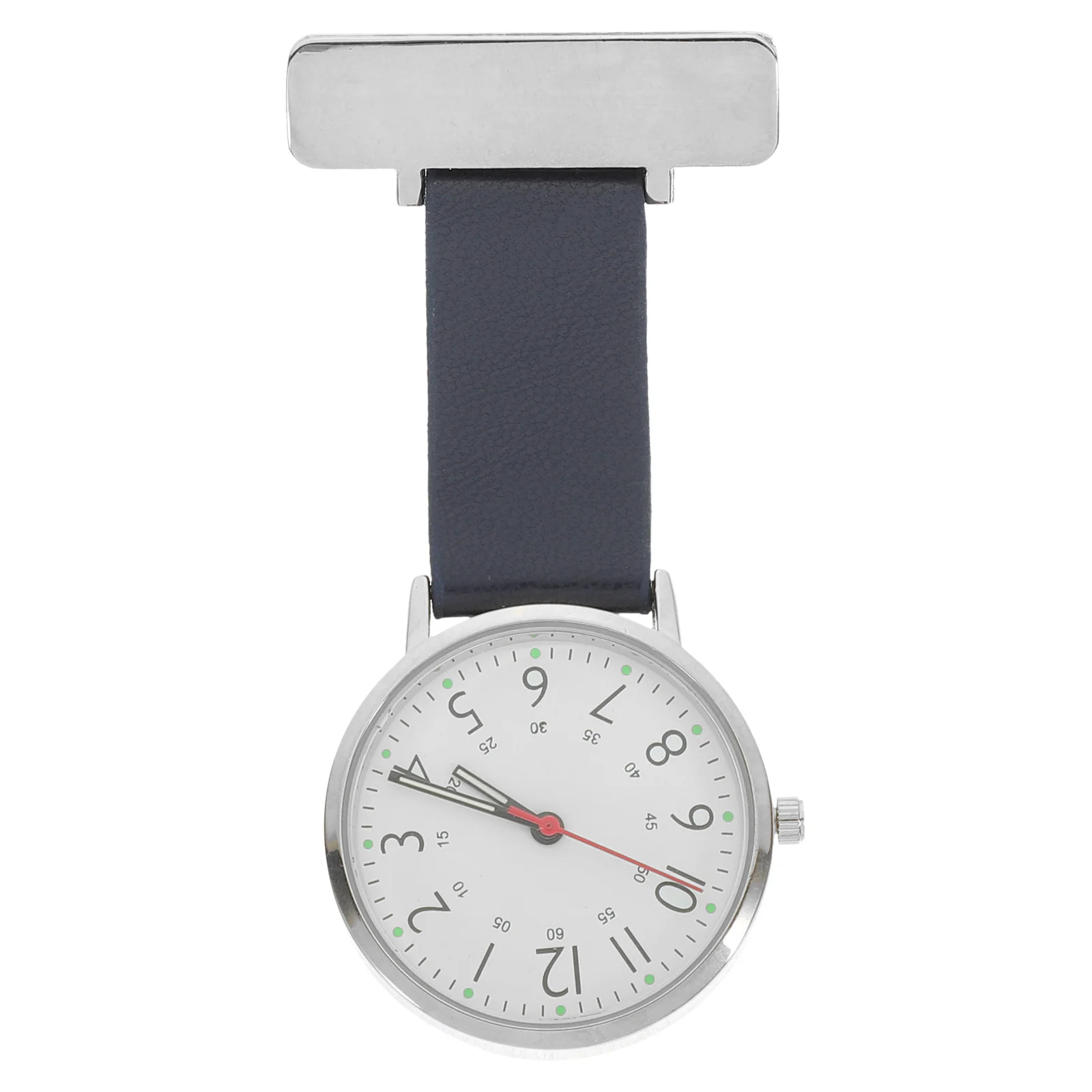 

Doctor Chest Watch Minimalist Metal Casing Reliable Timekeeping Nurse Fob Watch Clip On Lapel Pin Pendant For Hospitals Clinics
