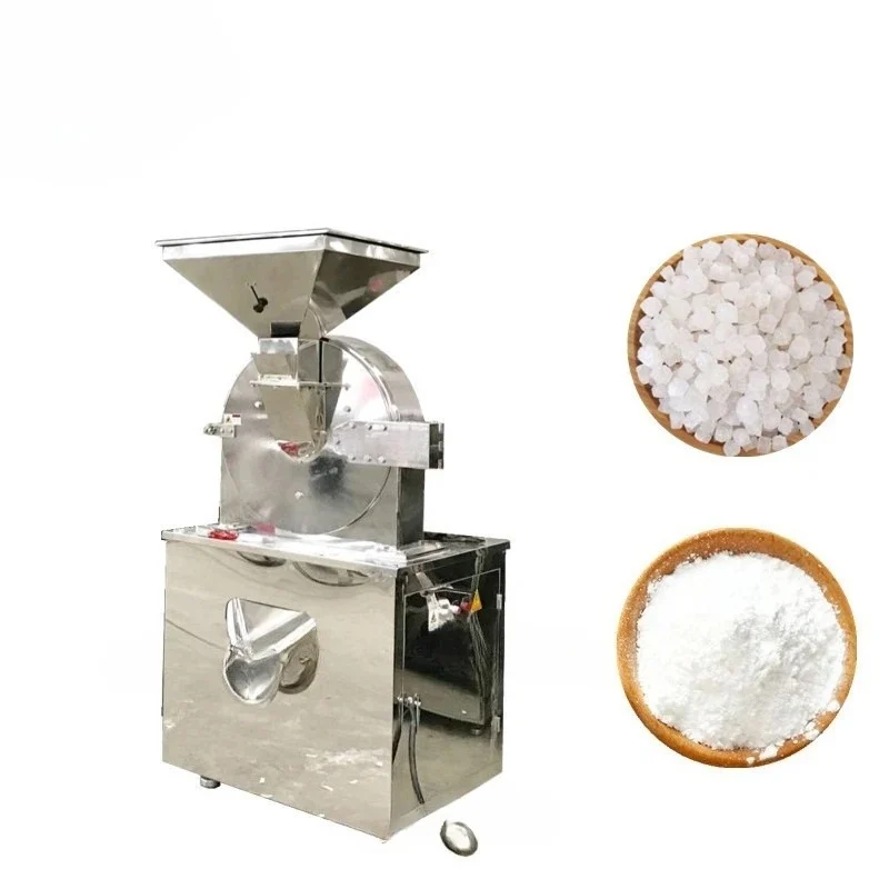 Stainless Steel Almond Animal Feed Grinder Chemical  Mill Barley Crusher Grinder