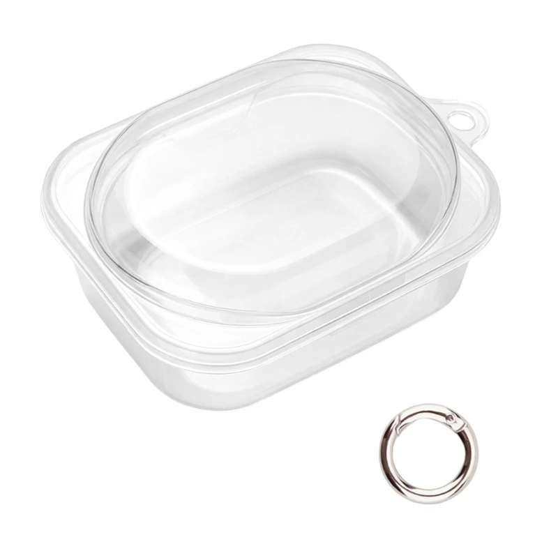 For Nothing Ear (3a) Headphone Case Transparent TPU Protective Case Shockproof Anti Drop Waterproof Earphone Clear Cover