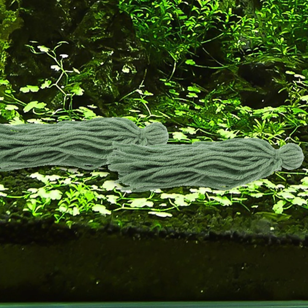 Fregona de cría para camarones, Guppies, suministros para acuario, tanque de peces, reutilizable, diseño grande, superficie lisa, captura de huevos, 10 Uds.
