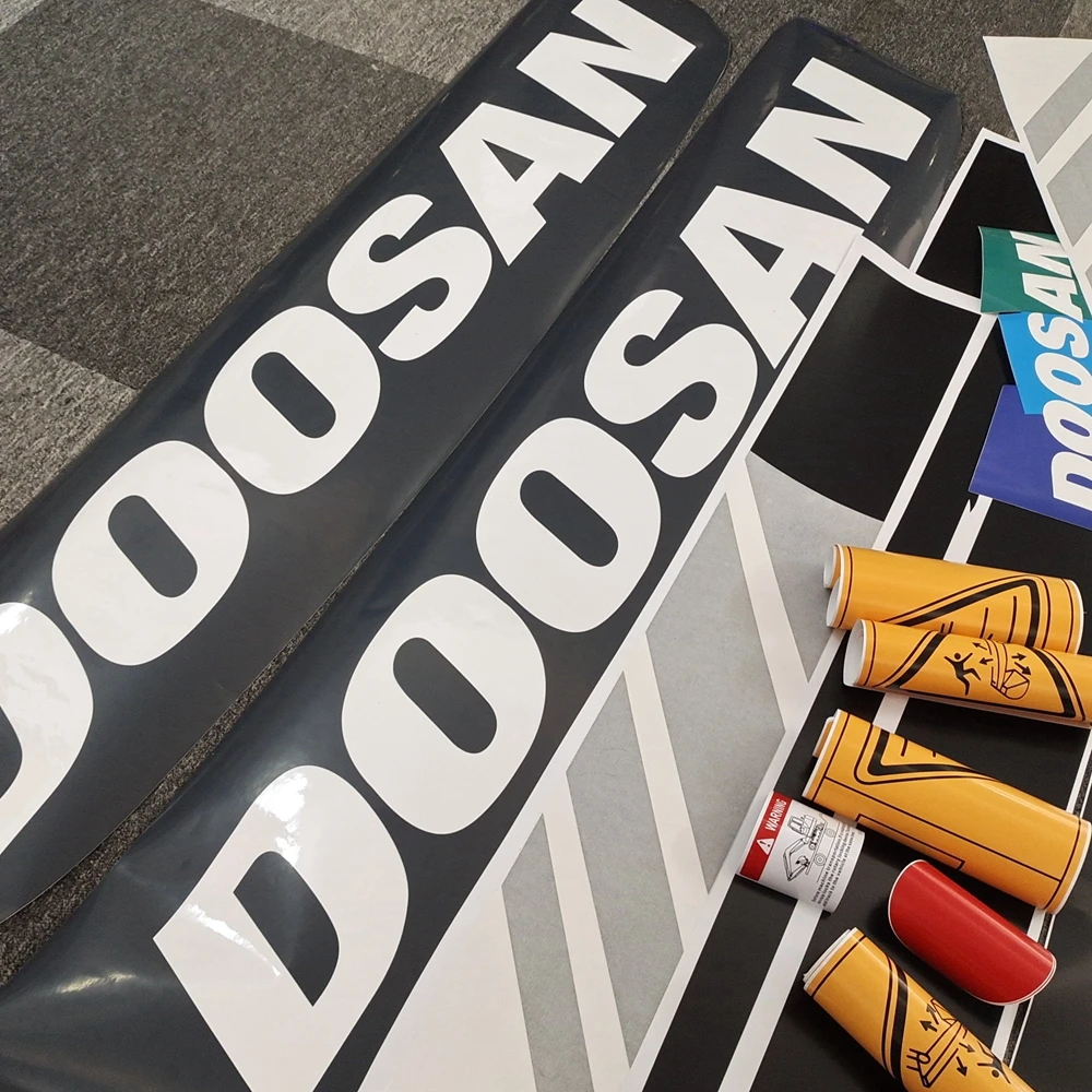 

Excavator Accessories Sticker All Car Stickers Vehicle Mark Display Number Letter of Sticker Icon For DOOSAN DX225LCA