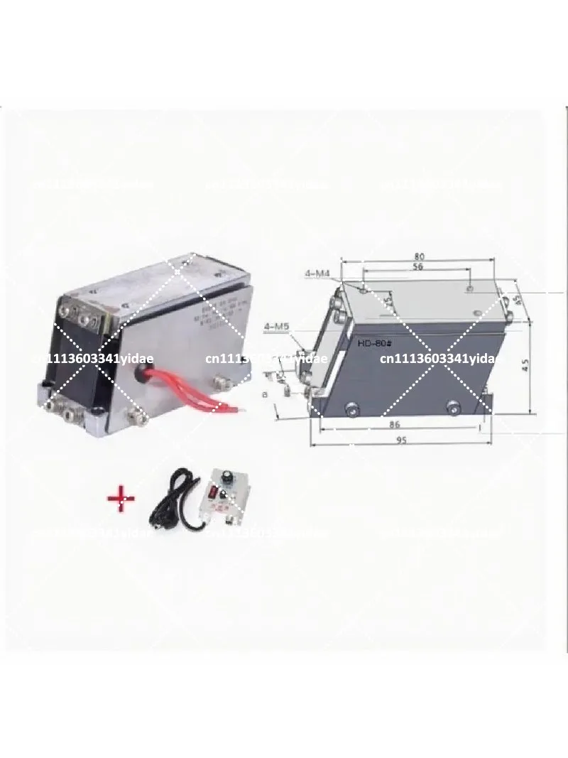 Vibration Plate Feeder 100# Linear 80mm Pure Copper 220V Flat Feeding Device
