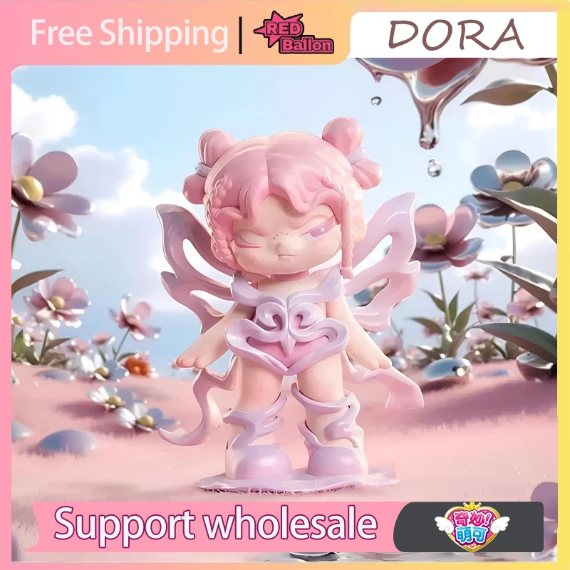 

Оригинальная серия Dora Universe 2021, слепая коробка, модные игрушки, настольные украшения, коллекция фигурок, куклы, идеальный подарок на день рождения