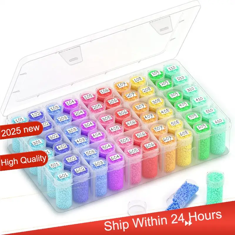 

Герметичный органайзер для шариков, 15 решеток, регулируемые контейнеры для хранения алмазной живописи, контейнер для хранения поделок на 60 бутылок ~ Джек.