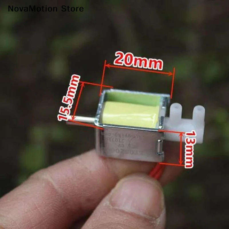 [NM]2-Position 3-Way Air Water Flow Control Micro Valve DC 5V 6V Mini Electric Solenoid Air Valve DIY Blood Pressure Monitor[NM]