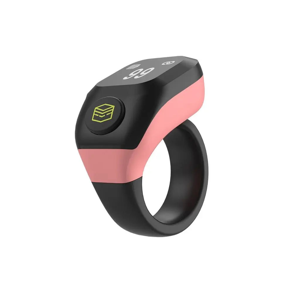 Removable Point Marker Digital Tally Counter 99999 OLED Display Type-C Charging Smart Ring Counter Three-speed Adjustable