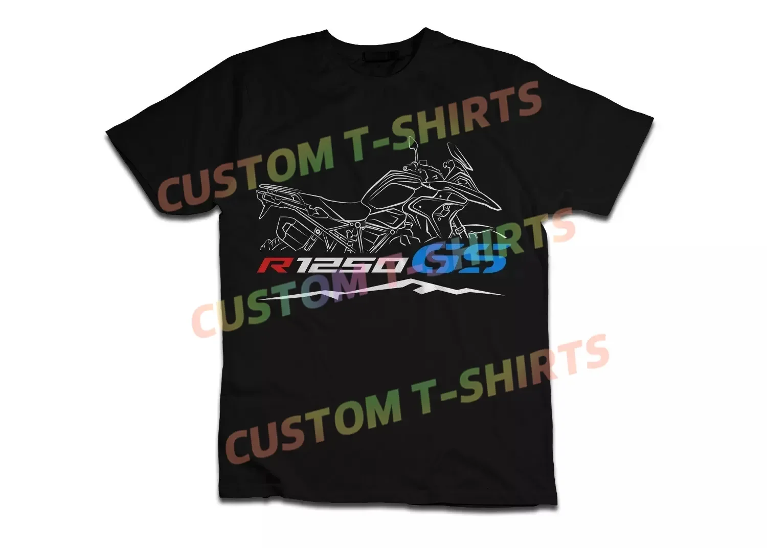 

2025 Men T Shirt Casual R1250GS Motorcycle for ADV Riders T-shirt Graphic Summer Short Sleeves 100% Cotton S-3XL Cool Tee