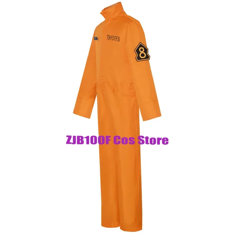 SS23Shinra Kusakabe Anime Enn No Shouboutai disfraz de fuerza uniforme Maki Oze Cosplay Kotatsu Tamaki servicio de bomberos