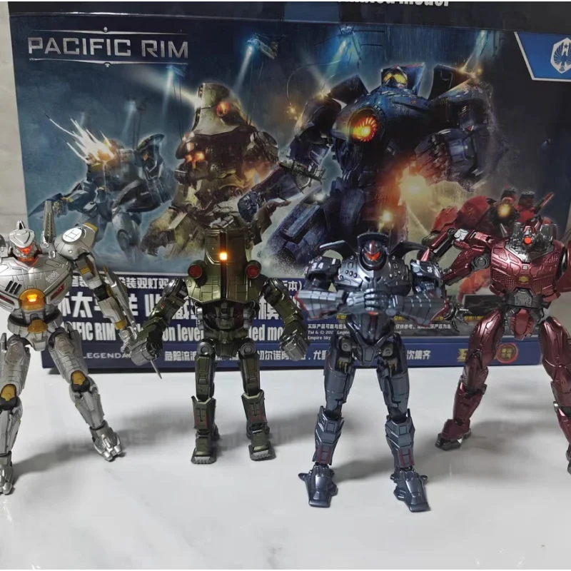 

New Hot In Stock Empire Sky Studio Pacific Rim Gipsy Danger Crimson Typhoon 5-Inch 13cm Assembly Action Figures