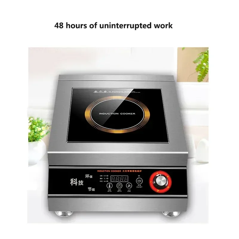 Commercial Induction Cooker 5000W Plane Concave Commercial Restaurant frying stove high-power brine boiling watersoup cooker