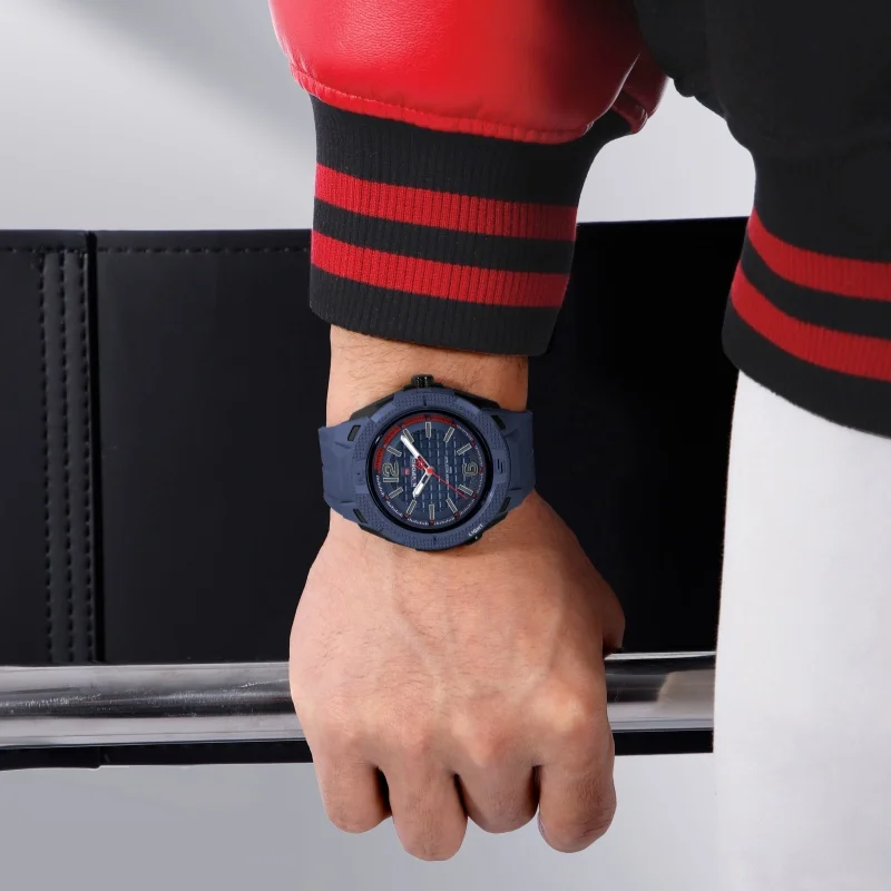 NAVIFORCE 7126 Fashion Men Quartz Watch Casual Simple Waterproof Silicone Strap Luminous Sports Watches for Man reloj hombre