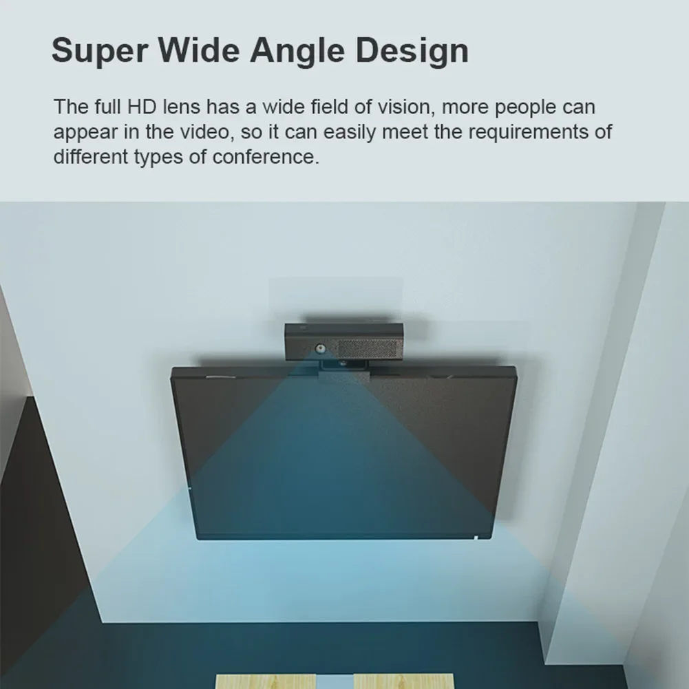 كاميرا ويب 1080P FHD 3 في 1 30 إطارًا في الثانية كاميرا ويب للكمبيوتر مع ميكروفون مكبر صوت كاميرا ويب إلغاء الضوضاء للبث المباشر #4