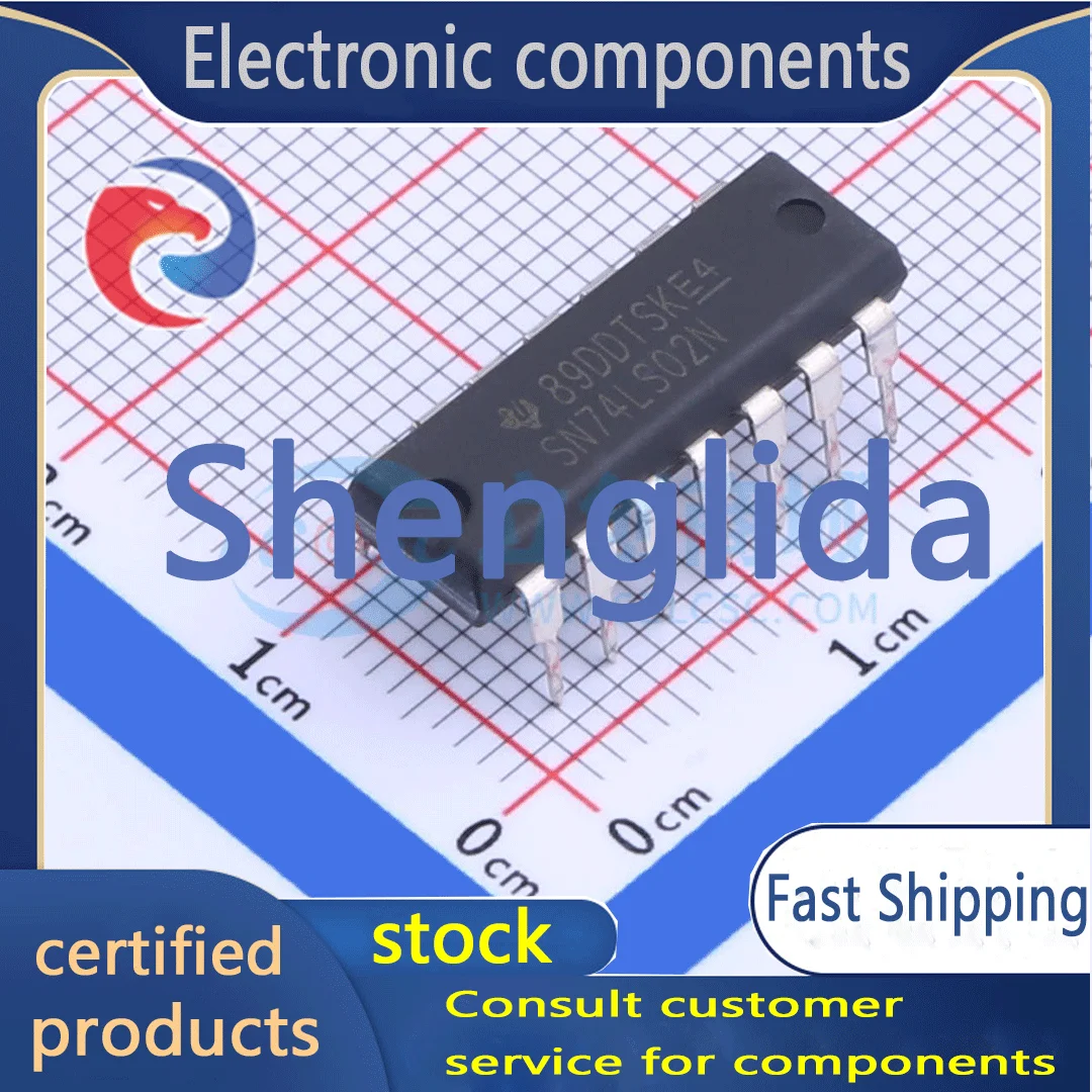 

SN74LS02N package PDIP-14 logic gate brand new stock 1PCS