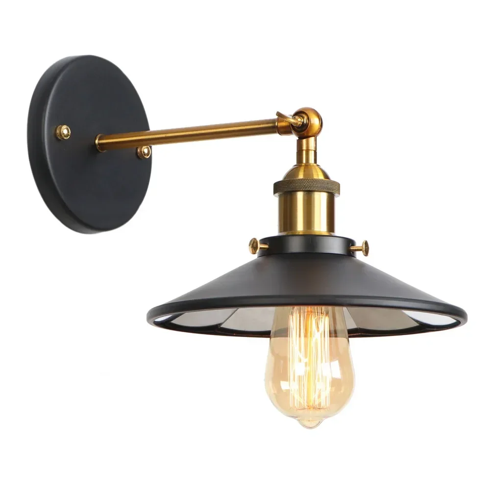 American Industrial Retro Wall Lamp Aisle Creative Bedside Lamp Outdoor Balcony Bar Stairs Corridor Wall Lamp Mirror Front Light