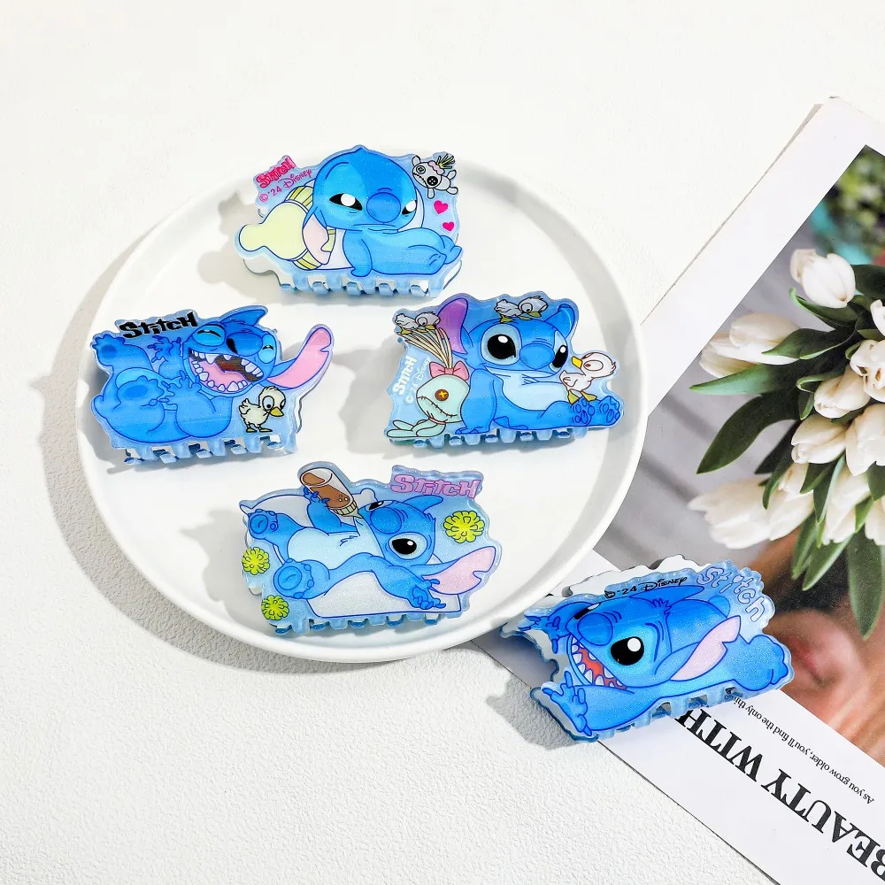 1 Stück/5 Stück Disney-Figur Haarklammer mit Stichmotiv, multifunktionale Haar-Accessoire-Haarklammer