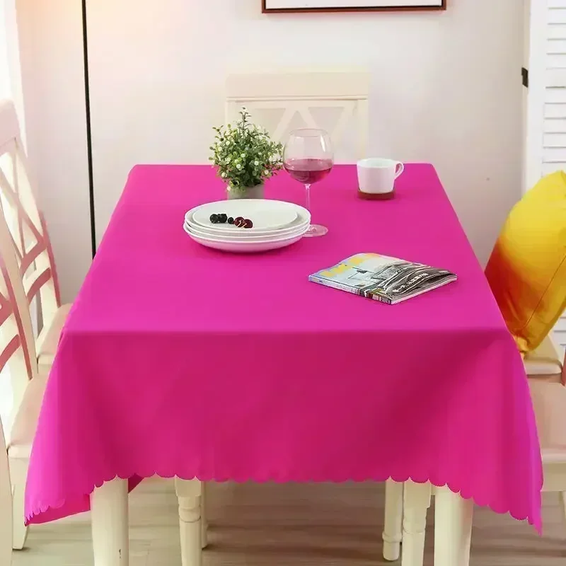 

2024 new tablecloth waterproof oil party cloth activities