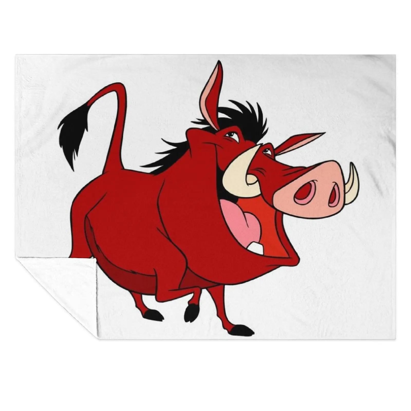 

Pumba 2 Throw Blanket Multi-Purpose warm for winter Cute Blankets