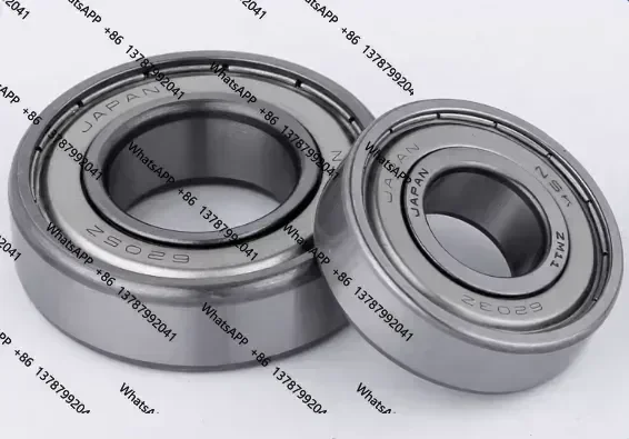 Deep Groove Ball Bearing 6300-6307 ZZ DDU Series, High Speed Mechanical Radial Ball Bearing