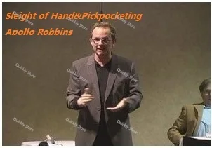 

2025 Sleight of Hand&Pickpocketing - Apollo Robbins -Magic tricks (Instant Download)