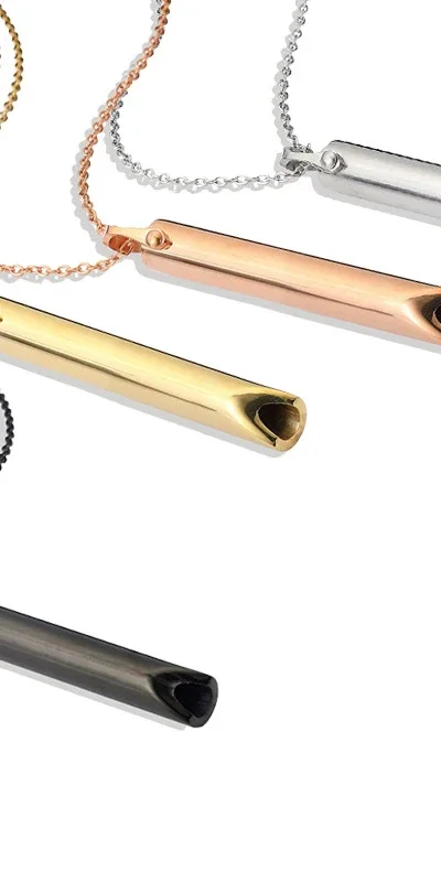 الهباء الجوي تنفس مكافحة Vaping قلادة Breathlace الإجهاد القلق قلادة الطبيعية تهدئة الإغاثة سلسلة تنفس قلادة #1