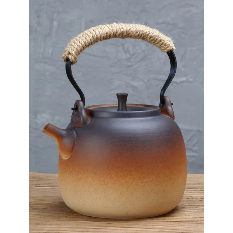 Household tea stove, clay kettle, kung fu kettle, kiln, ceramic teapot, high temperature resistance, single gas open flame