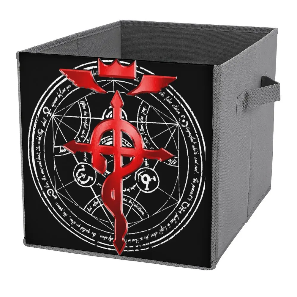 Folding Storage Box Homunculus Fullmetal Alchemist Transmutation Symbol Essential T Sh Storage Tank Organizer Division Storage o