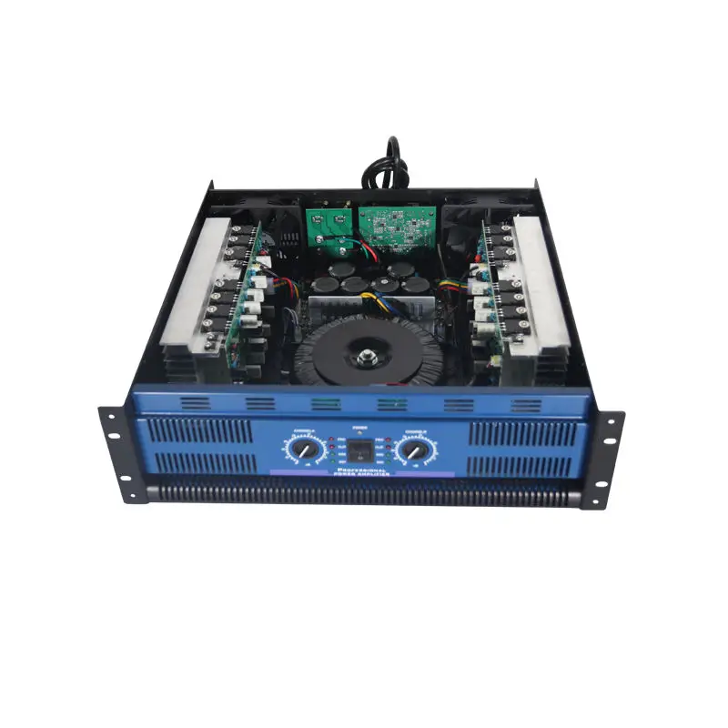 professional 4*1000W high power amplifier 3U 4 channel class ab amp for Stage performance