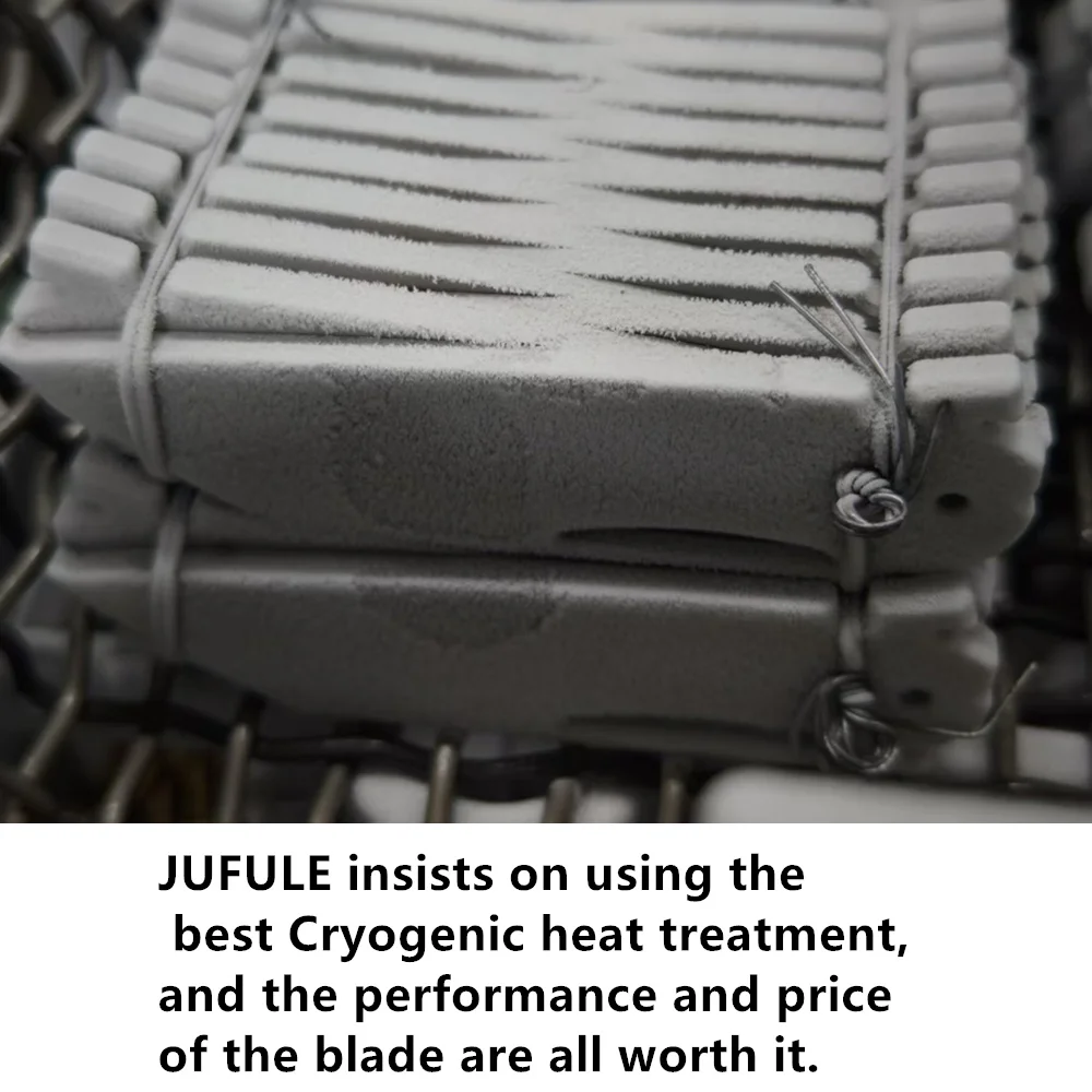 JUFULE Made Neutralizer Titanium Handle Ceramic Bearings Pocket EDC Tool Kitchenware Hunting Camping 154CM Outdoor Folding Knife