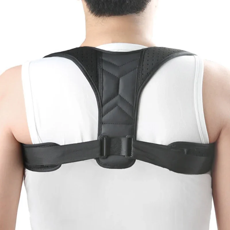 Back Shoulder Posture Corrector Adjustable Belt Clavicle Spine Support Reshape Your Body Home Office Sport Upper Neck Brace