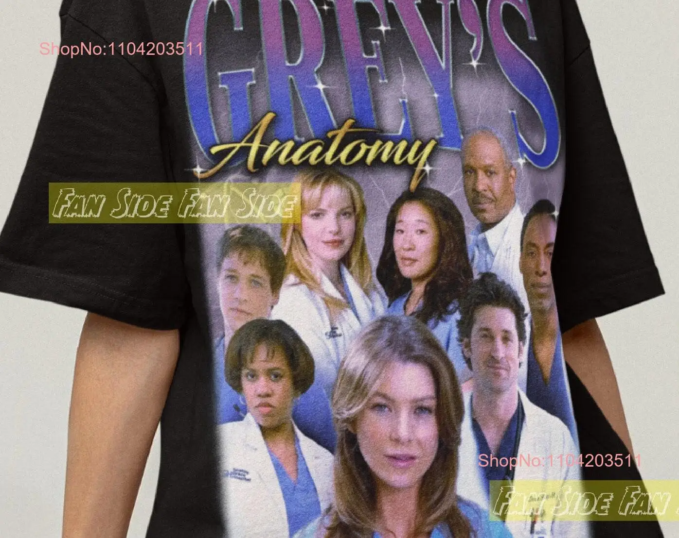 Greys Anatomy T Shirt sweaT crewneck long or short sleeves