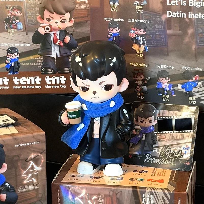 Rayan 5 Generations Date With Me Series Blind Box Mystery Box Toys Cute Action Anime Figure Kawaii Model Gift