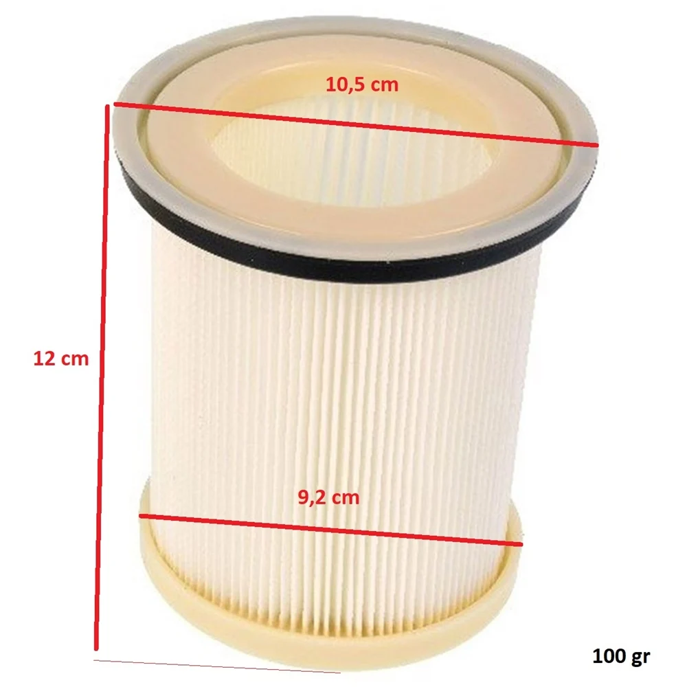 Compatible for Arnica Bora 3000 vacuum cleaner cylinder Hepa and Motor protection sponge filter