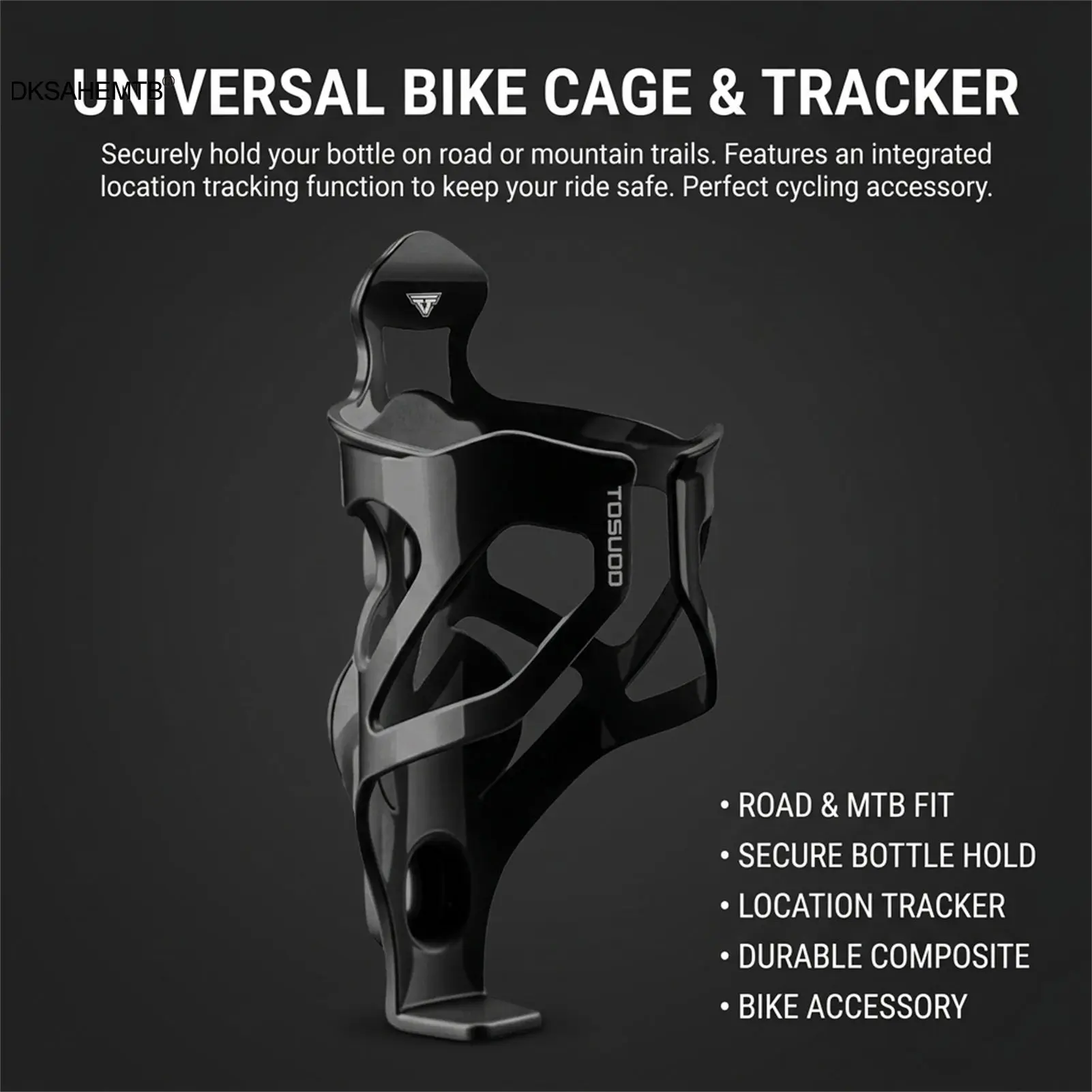 Soporte universal botella de agua para bicicleta, organizador ciclismo exterior - imagen 3